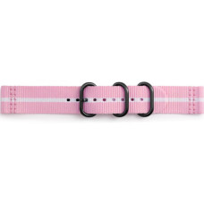 Ремінець до смарт-годинника Samsung Gear Premium Nato Pink-White (GP-R600BREECAE)