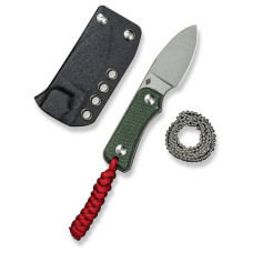Ніж Civivi Baby Banter Fixed Blade, Green Micarta, Satin (C23045-2)