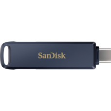 USB флеш накопичувач SanDisk 128GB Phone Drive for iPhone Metallic Sky Lightning/Type-C U (SDIXD0N-128G-GN6NE)