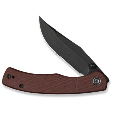 Ніж Civivi Clingman, Burgundy G10, Darkwash (C23065-2)