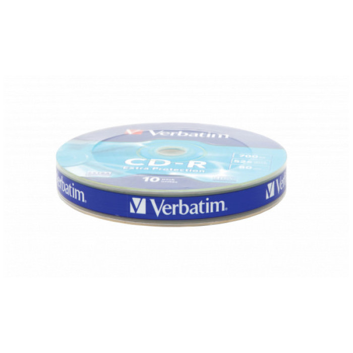Диск CD Verbatim CD-R 700Mb 52x Spindle Wrap box Extra (43725)