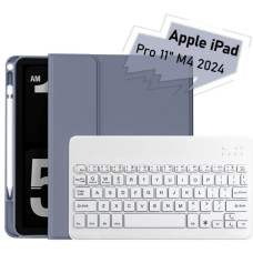 Чохол до планшета BeCover with keyboard Apple iPad Pro 11" M4 2024 Purple (713002)
