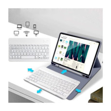 Чохол до планшета BeCover with keyboard Apple iPad Pro 11" M4 2024 Purple (713002)