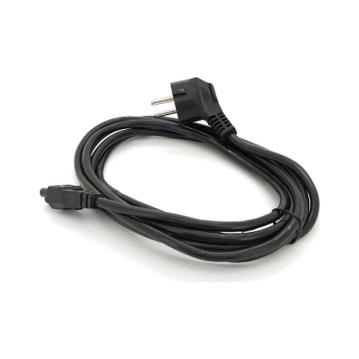 Кабель живлення C5 3.0m 1.0mm2 OEM Voltronic (PC-186 CEE7/7-IECC5CCA31)
