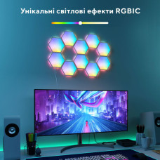 Світильник Govee H6061 Glide Hexa Light Panels 10шт RGB Білий (B6061301)