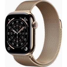 Смарт-годинник Apple Watch Series 11 GPS + Cellular 42mm Gold Titanium Case with Gold Milanese Loop (MF8Y4RK/A)