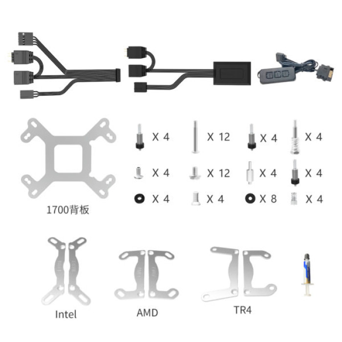 Система рідинного охолодження Alseye i360-W (AS.02.08.0002)