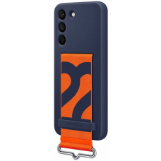 Чохол до мобільного телефона Samsung Silicone with Strap Galaxy S22 Plus Navy (EF-GS906TNEGRU)