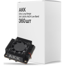 Відеопередавач (VTX) AKK Ultra Long Range 3W 5.8GHz 96CH Low Band упаковка 360 шт (TX3000AC360)