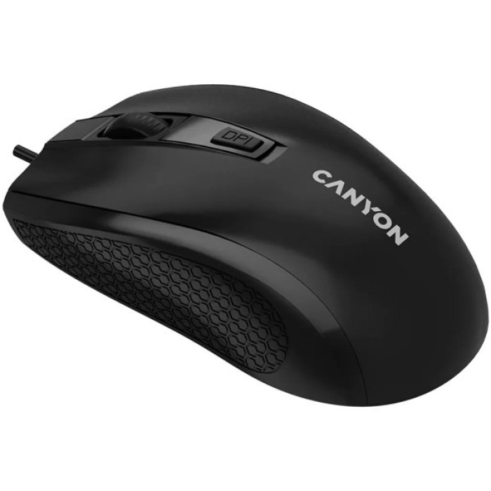 Мишка Canyon M-4 USB Black (CNE-CMS4)