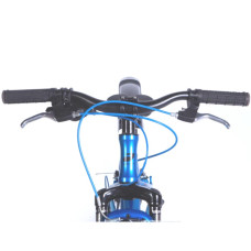 Велосипед Formula 20" BLACKWOOD Vbr FR рама-11" AL 2026 синій з зеленим (OPS-FR-20-107)