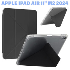 Чохол до планшета BeCover Ultra Slim Origami Transparent Apple iPad Air 11" M2/M3 (2024/2025) Black (711389)