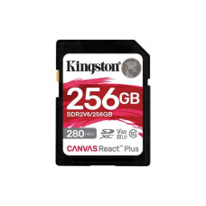 Карта пам'яті Kingston 256GB SDXC class 10 UHS-II U3 Canvas React Plus (SDR2V6/256GB)