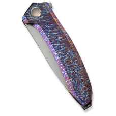 Ніж Weknife Acuminal, Rainbow Titanium, Stonewash (WE23070-4)