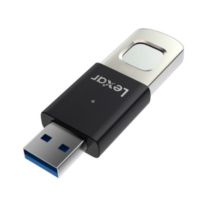 USB флеш накопичувач Lexar 256GB JumpDrive Fingerprint F35 Pro USB 3.2 (LJDF35P256G-RNBNG)