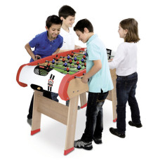Настільний футбол Smoby Дерев'яний багатофункціональний стіл Павер Плей 4 в 1 (7600640002)