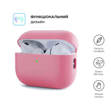 Чохол для навушників Armorstandart Silicone Case для Apple Airpods Pro 2 Pink (ARM64534)
