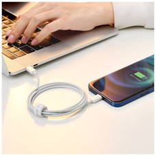 Дата кабель USB-C to Lightning 2.0m 20W white Baseus (CATLYS-C02)