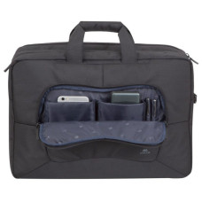 Сумка для ноутбука RivaCase 15.6" 8455 Tegel, Black, ECO (8455Black)