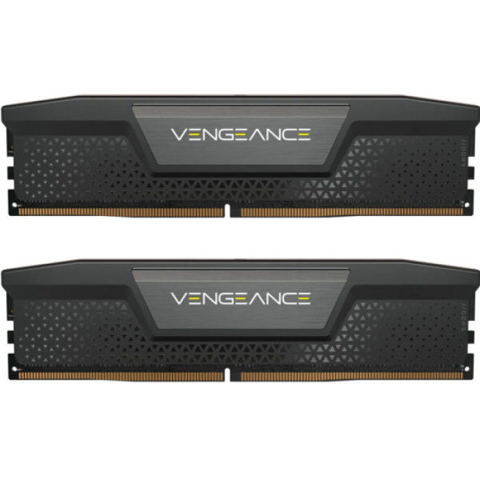 Модуль пам'яті для комп'ютера DDR5 96GB (2x48GB) 6800 MHz Vengeance XMP Black Corsair (CMK96GX5M2B6800C40)