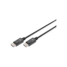 Кабель мультимедійний DisplayPort M to DisplayPort M 15.0m Digitus (AK-340100-150-S)