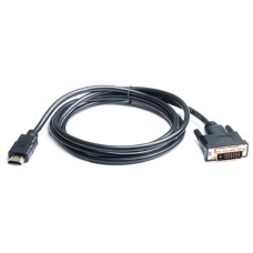 Кабель мультимедійний HDMI M to DVI M 1.8m 18+1pin REAL-EL (EL123500013)