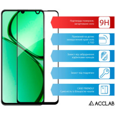 Скло захисне ACCLAB Full Glue Realme C63 Black (1283126594946)
