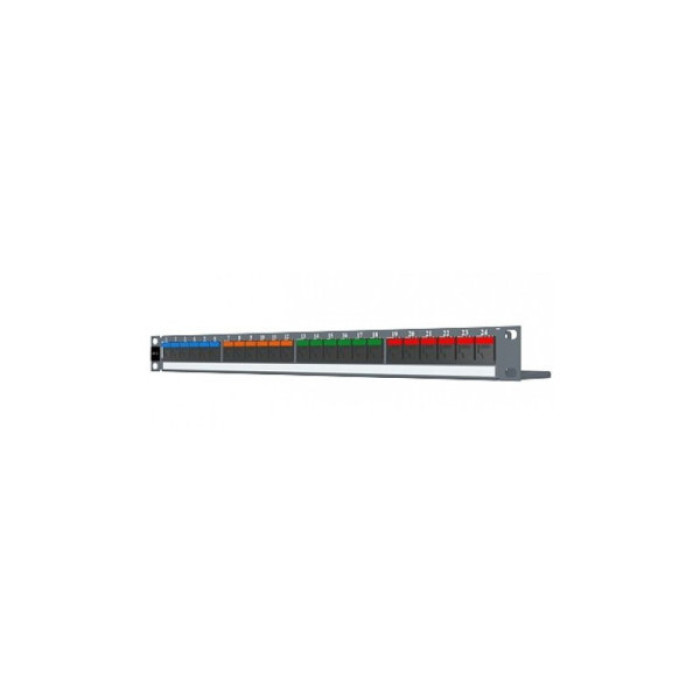 Патч-панель 19" 24xRJ-45 UTP cat. 6, 1U Molex (PID-00141)
