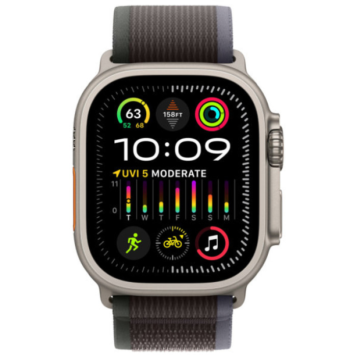 Ремінець до смарт-годинника Armorstandart Trail Loop для Apple Watch 42 (Series 11-10)/41/40/38 Blue Black (ARM74225)