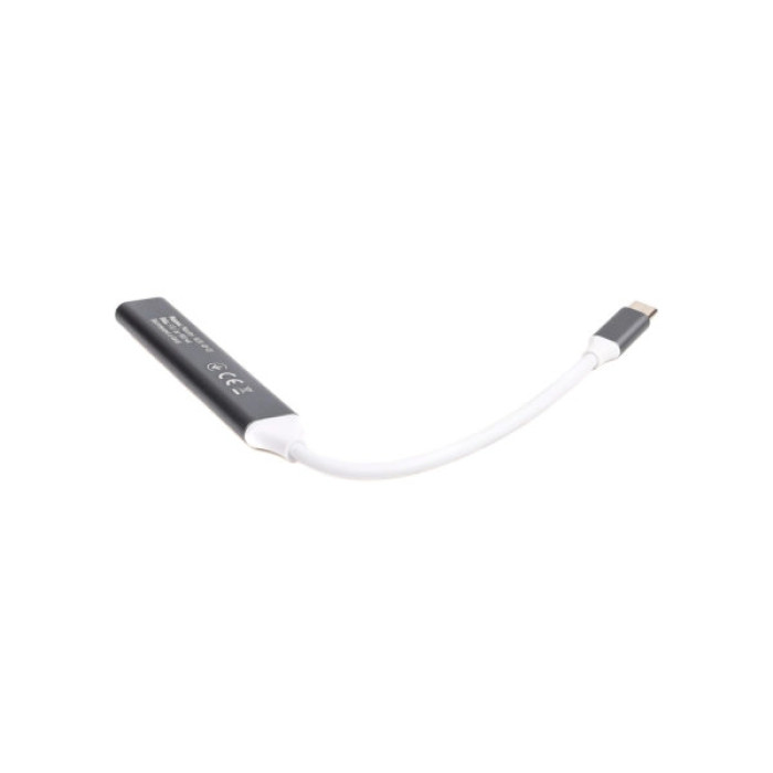 Концентратор Maxxter USB-C to 1xUSB 3.0 + 1xUSB 2.0 + 2xUSB-C (HU3C-4P-03)