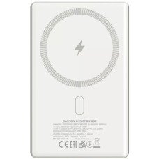 Батарея універсальна Canyon 10000mAh OnPower 510 slim Magsafe PD/20W Beige (CNS-CPB510BE)