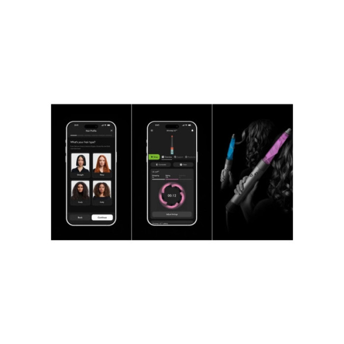 Стайлер Dyson HS08 Airwrap ID Straight/Wavy Red Velvet/Gold (596926-01)