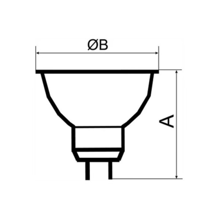 Лампочка Electrum MR-16 ELECTRUM 5W GU10 4000K (A-LR-0071)