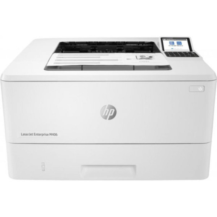 Лазерний принтер HP LaserJet Enterprise M406dn (3PZ15A)