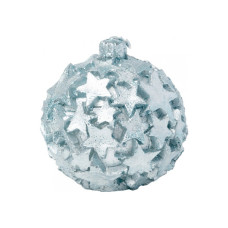 Свічка Novogod`ko Куля 9*9см, срібло, парафін (974673)