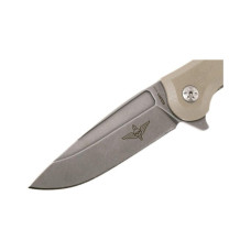 Ніж Maserin Police, N690, G10 + титан, койот (680/G10CY)