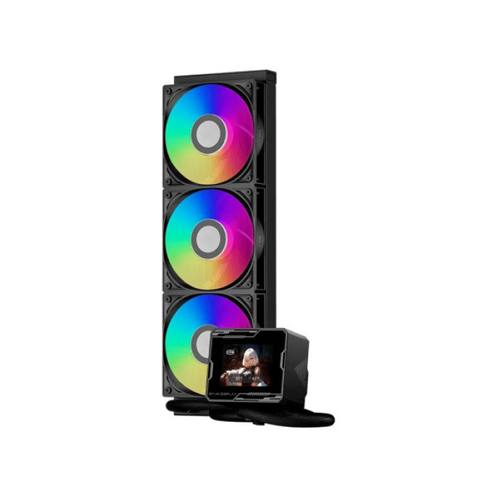 Система рідинного охолодження PcCooler GT360M ARGB Display BK