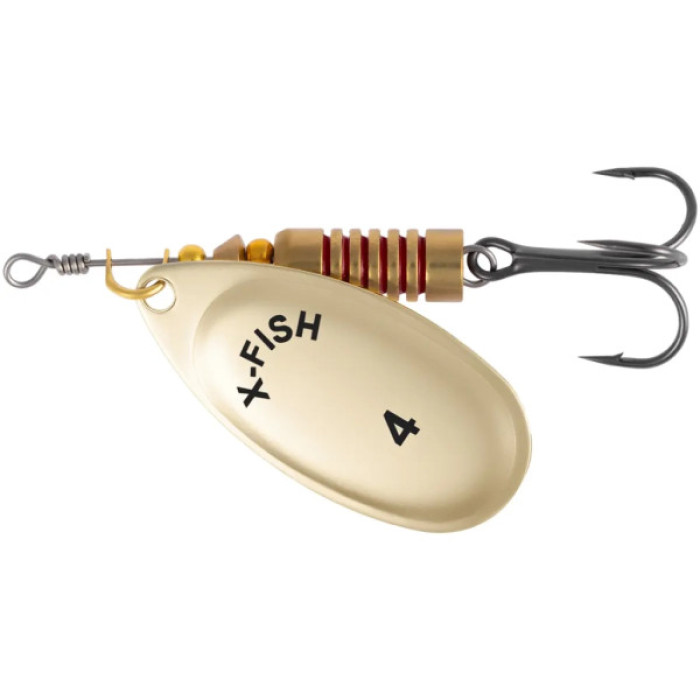 Блешня X-Fish Stark 9.5g 4 Gold (1917.05.77)