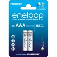 Акумулятор Panasonic AAA Eneloop 800mAh NI-MH * 2 (BK-4MCDE/2CP)