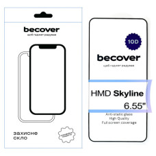 Скло захисне BeCover HMD Skyline 10D Black (713573)