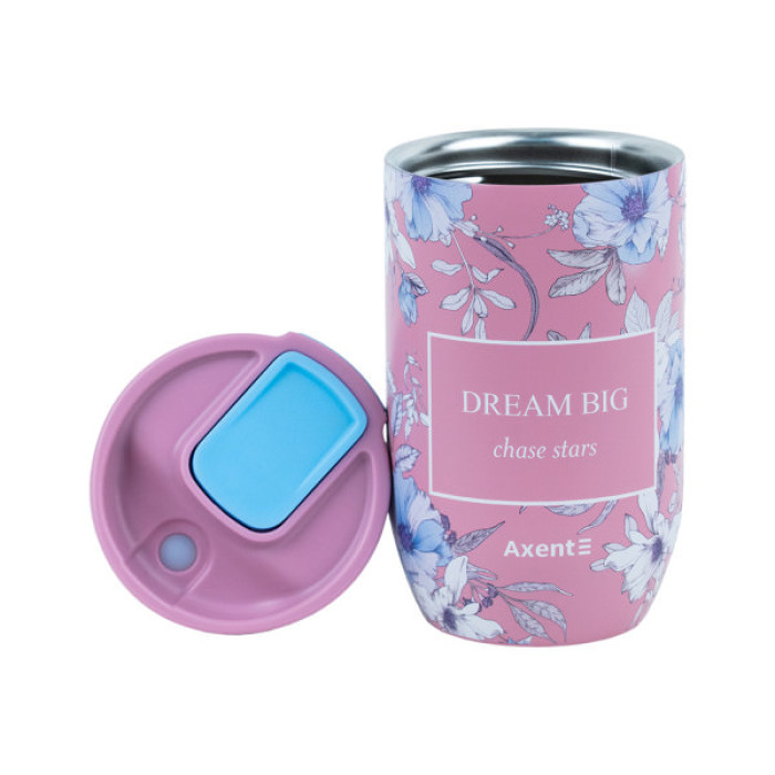 Термокружка Axent 350 мл Blue Elegance (8721-7-A-PPS)