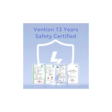 Батарея універсальна VENTION 5000mAh 20W PD, USB-C In/Out, Lightning In/Out, with cable, Gradient Red (FHWR0)