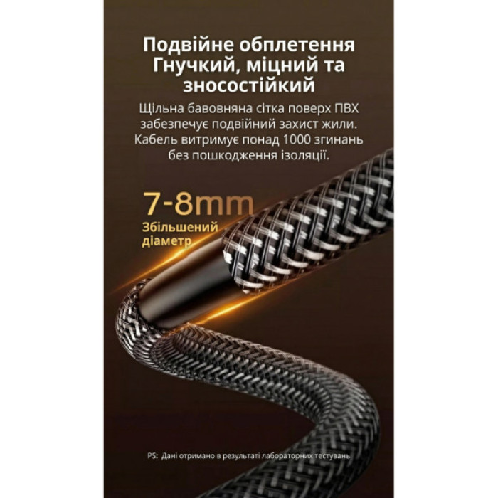 Кабель мультимедійний DisplayPort M to DisplayPort M 3.0m V1.4 8K60Hz black Ugreen (25906)