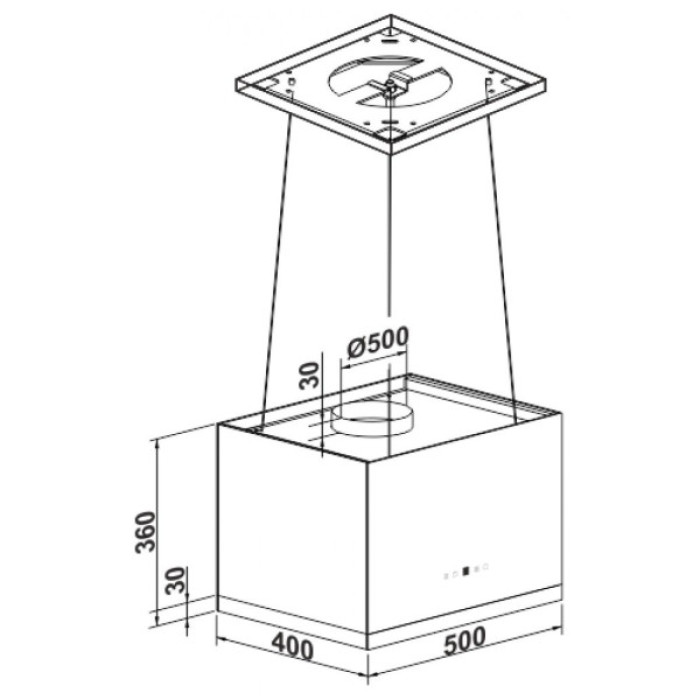 Витяжка кухонна Kaiser AI5407