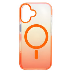 Чохол до мобільного телефона BeCover FIBRA Shock-Proof MagSafe Apple iPhone 17 Orange (715446)