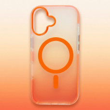 Чохол до мобільного телефона BeCover FIBRA Shock-Proof MagSafe Apple iPhone 17 Orange (715446)