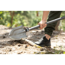 Тактична лопата 2E Ranger Steel Gray розбірна, 22в1, з чохлом у комплекті (2E-TSMTSF1-STGR)