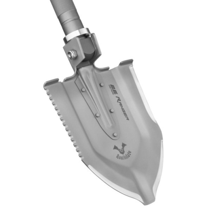 Тактична лопата 2E Ranger Steel Gray розбірна, 22в1, з чохлом у комплекті (2E-TSMTSF1-STGR)