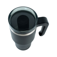 Термокружка Kite з ручкою 600 мл чорна (K24-1207-1)