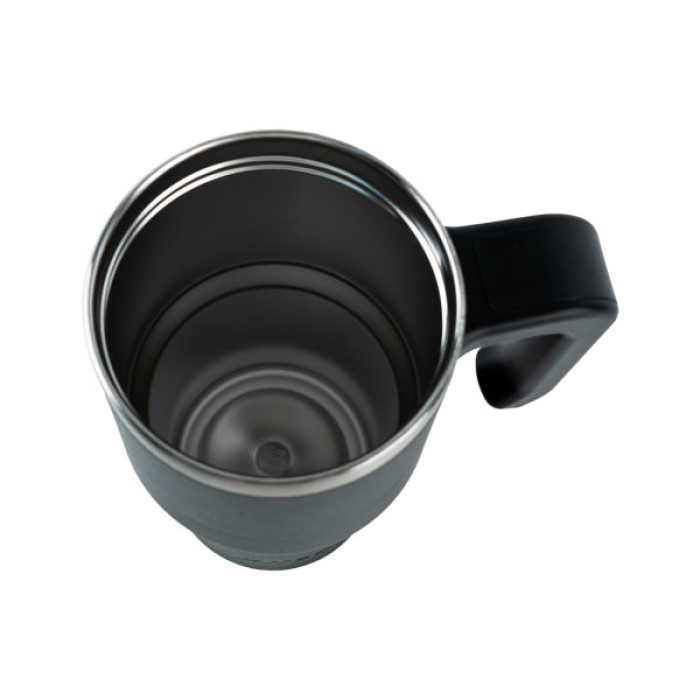 Термокружка Kite з ручкою 600 мл чорна (K24-1207-1)